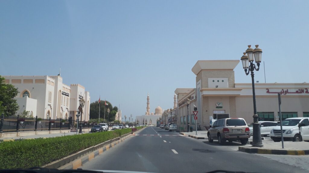 オマーンの穏やかな街並み